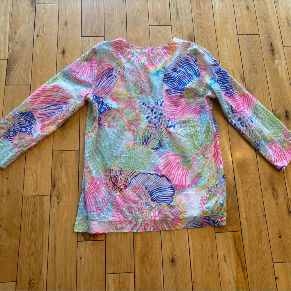 Lilly Pulitzer Amelia Island Tunic Top - Picture 2 of 7